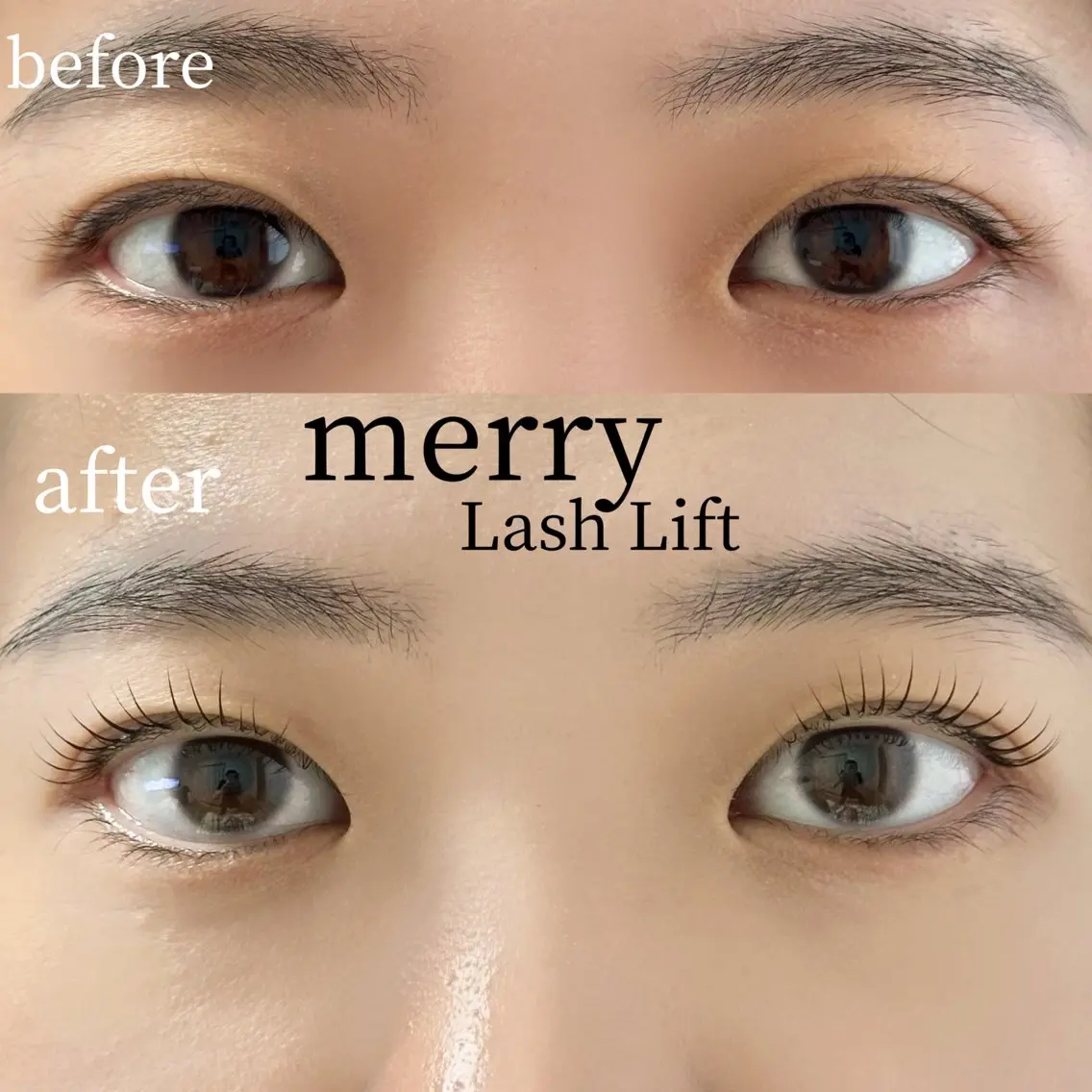 マツエク・マツパ merry Lash Liftのマツエク・マツパデザイン