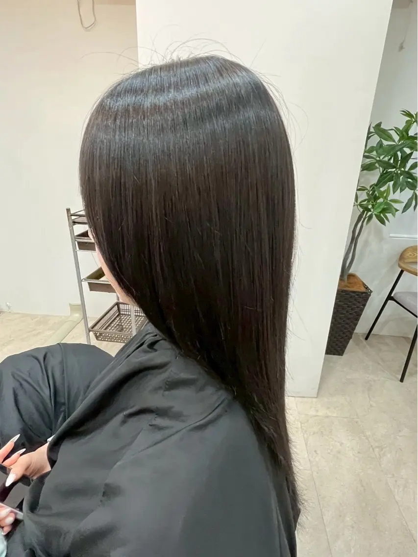 カラー 菅原 ゆめはのヘアスタイル