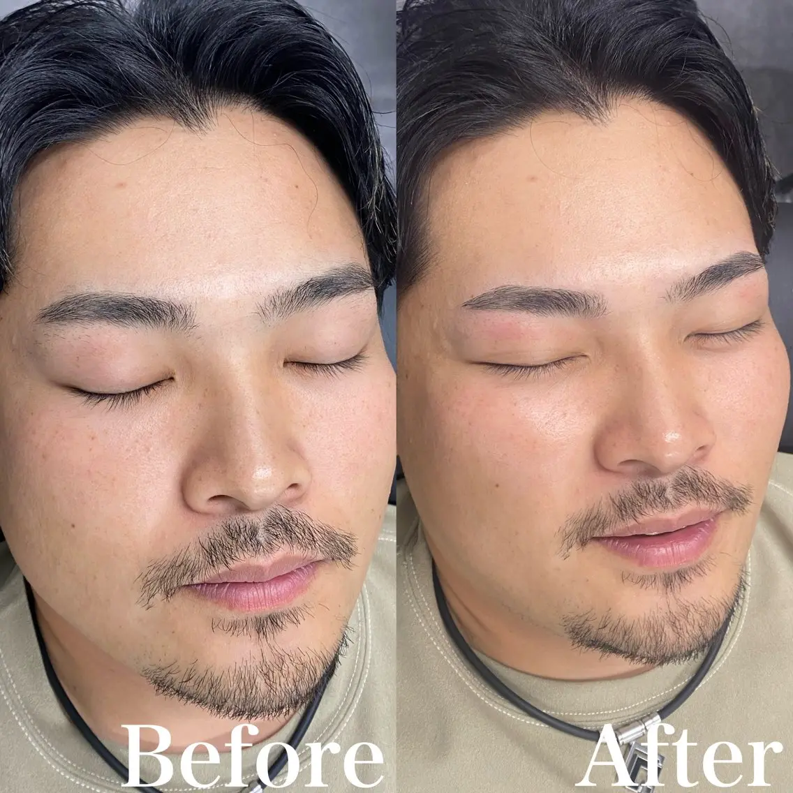 メンズ アイブロウ ワックス脱毛 眉カット メンズ眉毛専門柏 Re:gidSATUの眉毛・アイブロウイメージ