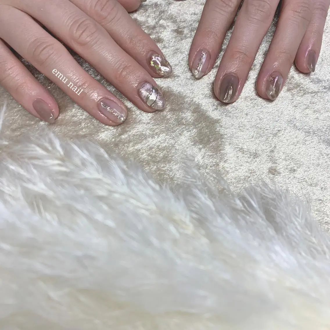 ネイル マグネットネイル emu nailのネイルデザイン