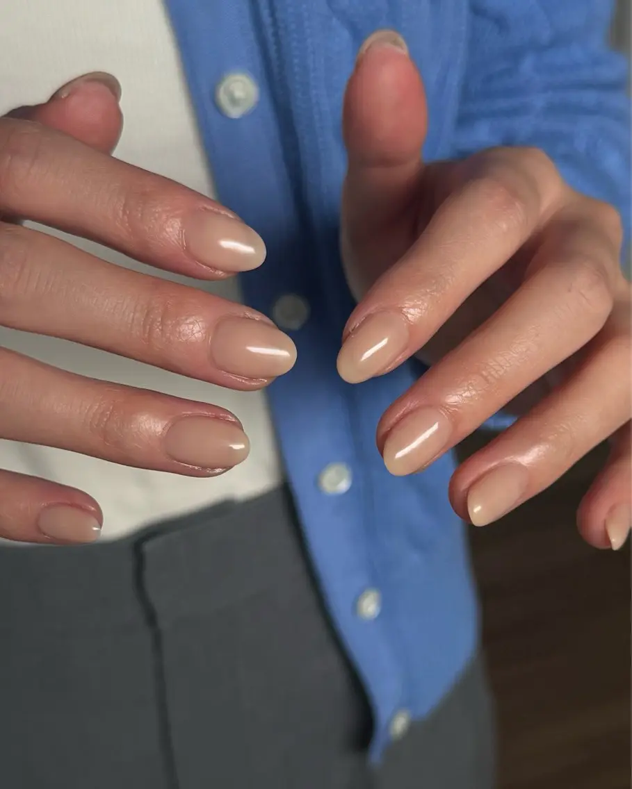 ネイル ワンカラーネイル ハンドネイル AZ Nail aoiのネイルデザイン