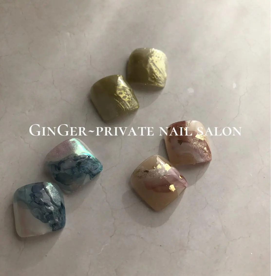ネイル ginger nail&spaのネイルデザイン