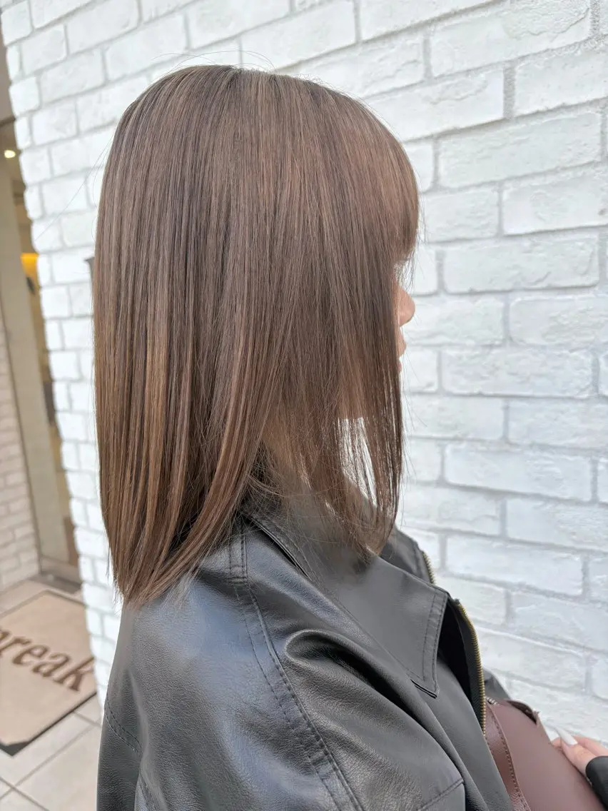 カラー ブラウンカラー preak 🖤mizuki🖤のヘアスタイル