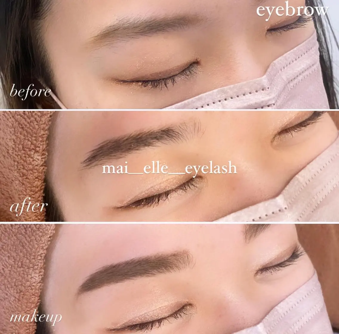 アイブロウ ふわ眉✴︎うぶ眉 🌸maiの眉毛・アイブロウイメージ