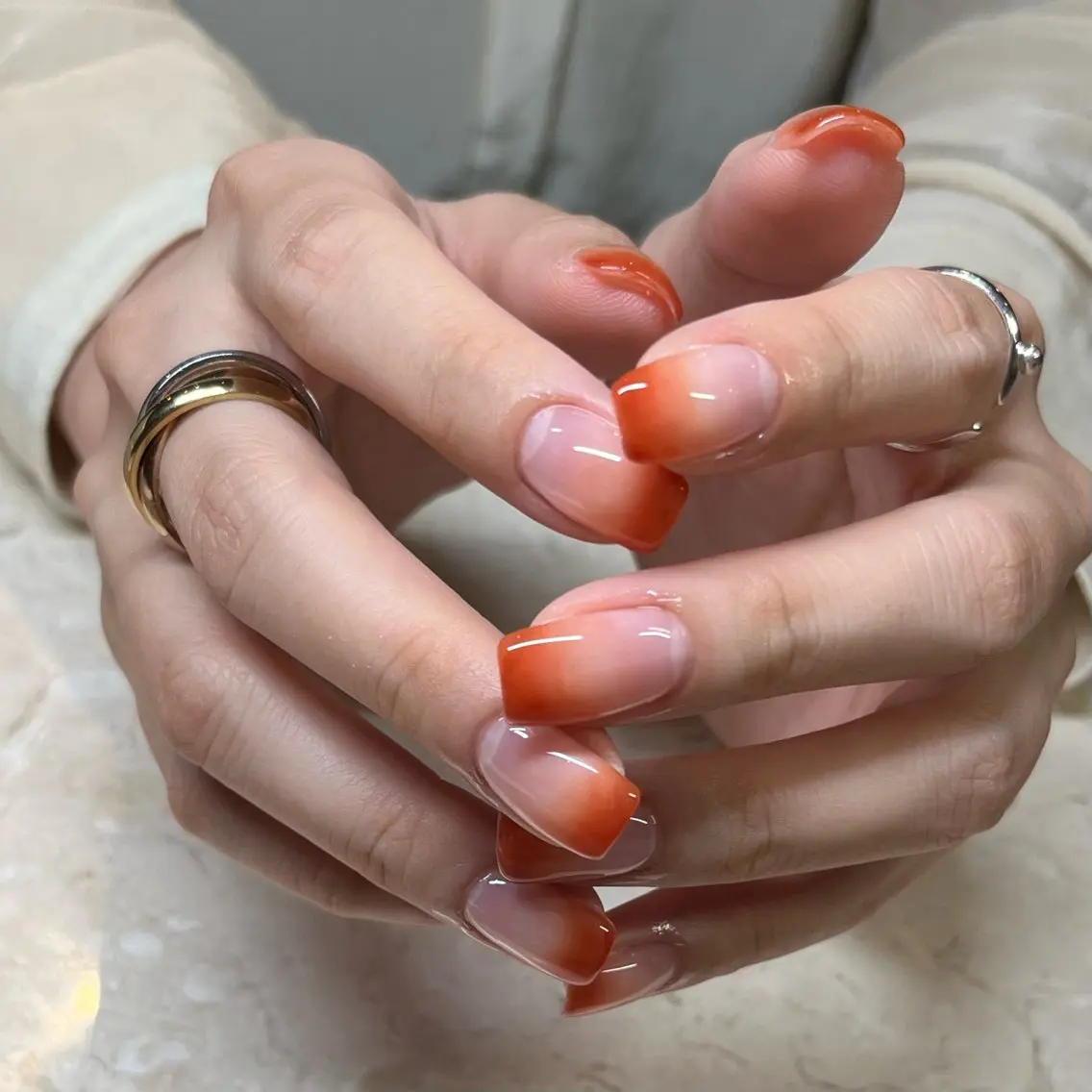 ネイル グラデーション ハンドネイル mitsuki / Manonのネイルデザイン