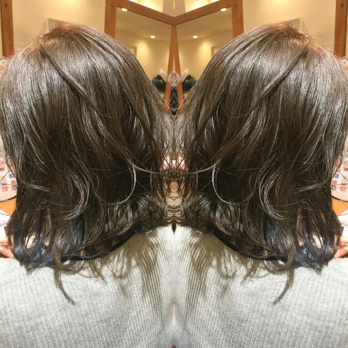 ショート カラー シールエクステ⭐️ オオミタクヤのヘアスタイル