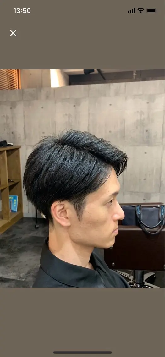 ショート メンズ ビジネス メンズ就活ヘア メンズパーマ ショートヘア 【メンズ特化】　倉山 和樹のヘアスタイル