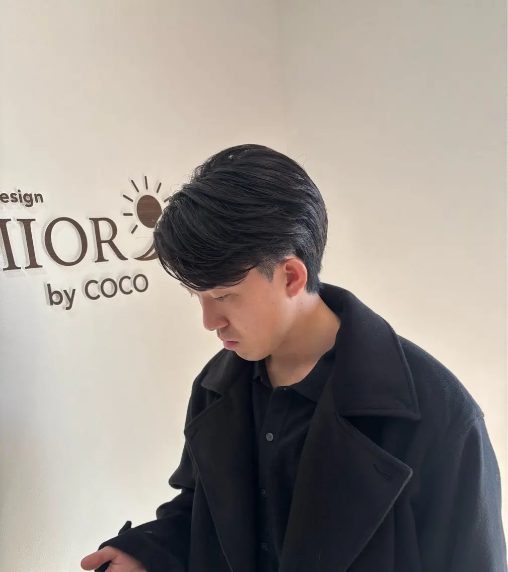 メンズカット+パーマ+トリートメントの写真