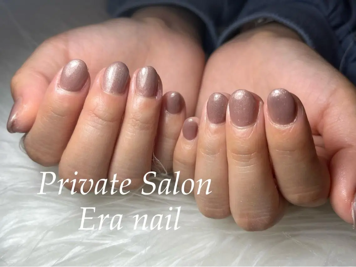 ネイル ワンカラーネイル ハンドネイル Era nailのネイルデザイン
