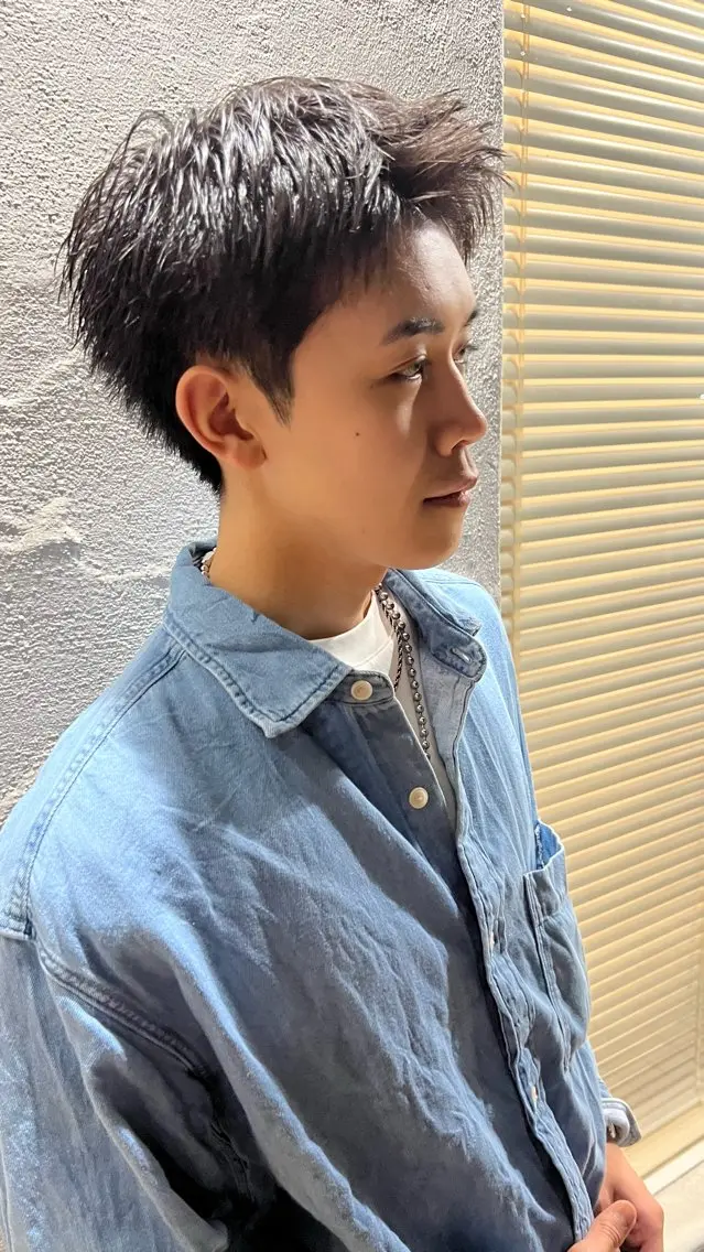 メンズ 小野 眞白のヘアスタイル