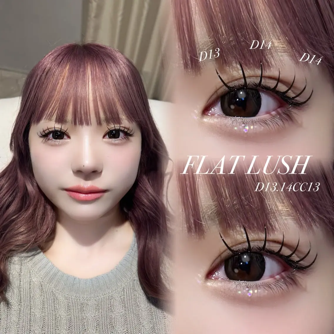 マツエク・マツパ crebia🎀 Riaraのマツエク・マツパデザイン