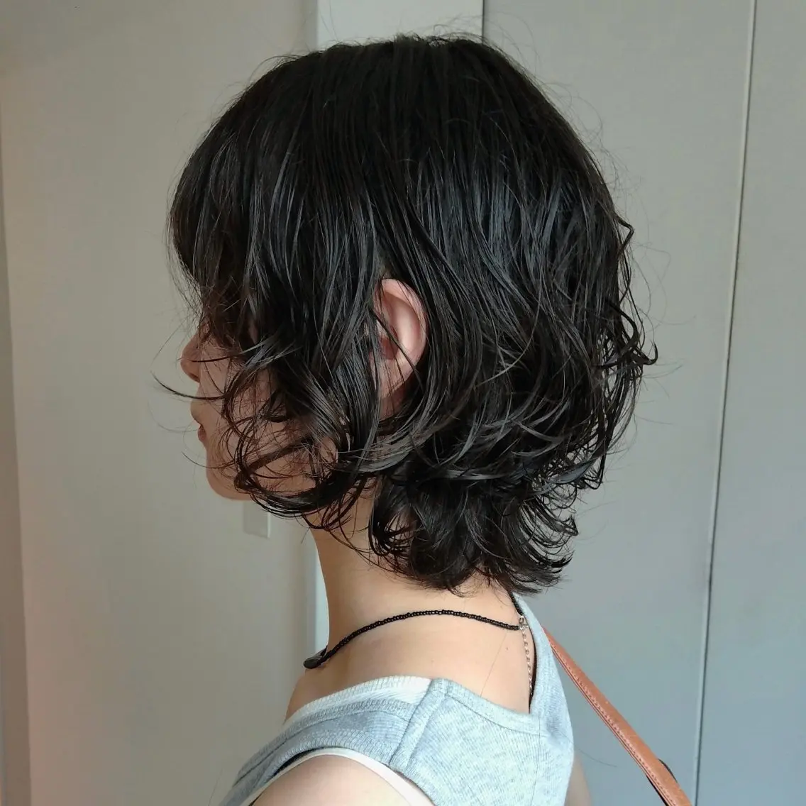 ショート パーマ Fuka*･☆*: ボブ/デザインパーマのヘアスタイル