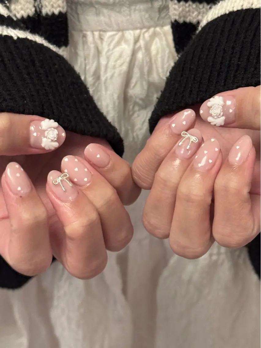 ネイル ハンドネイル 🧺mu ; u |ご予約はリクエストのネイルデザイン