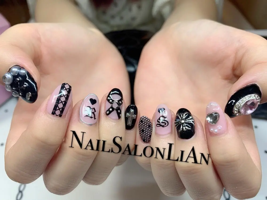 ネイル 持ち込み ハンドネイル NailSalon LiAnのネイルデザイン