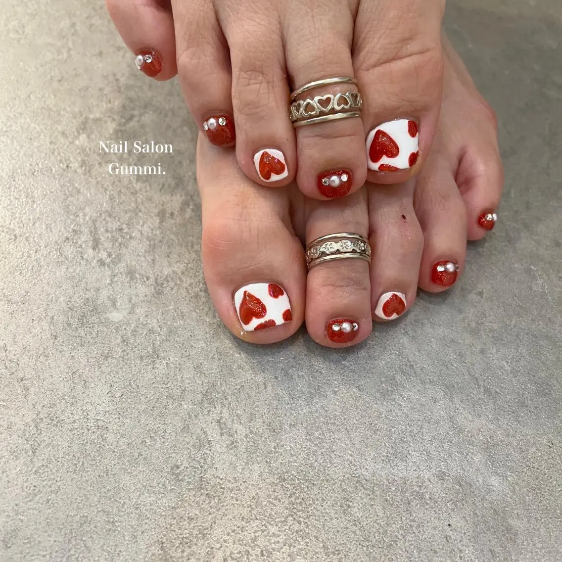 ネイル バレンタイン Nail Salon Gummi.のネイルデザイン