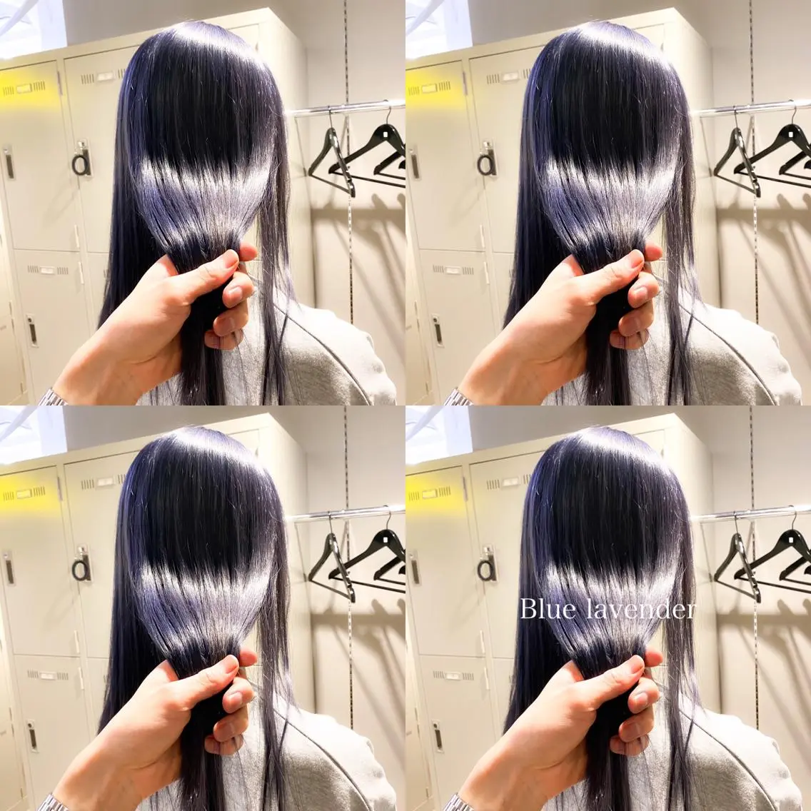 ロング カラー ヘアカラー トリートメント ハイトーン×レイヤー カットTAKUMIのヘアスタイル