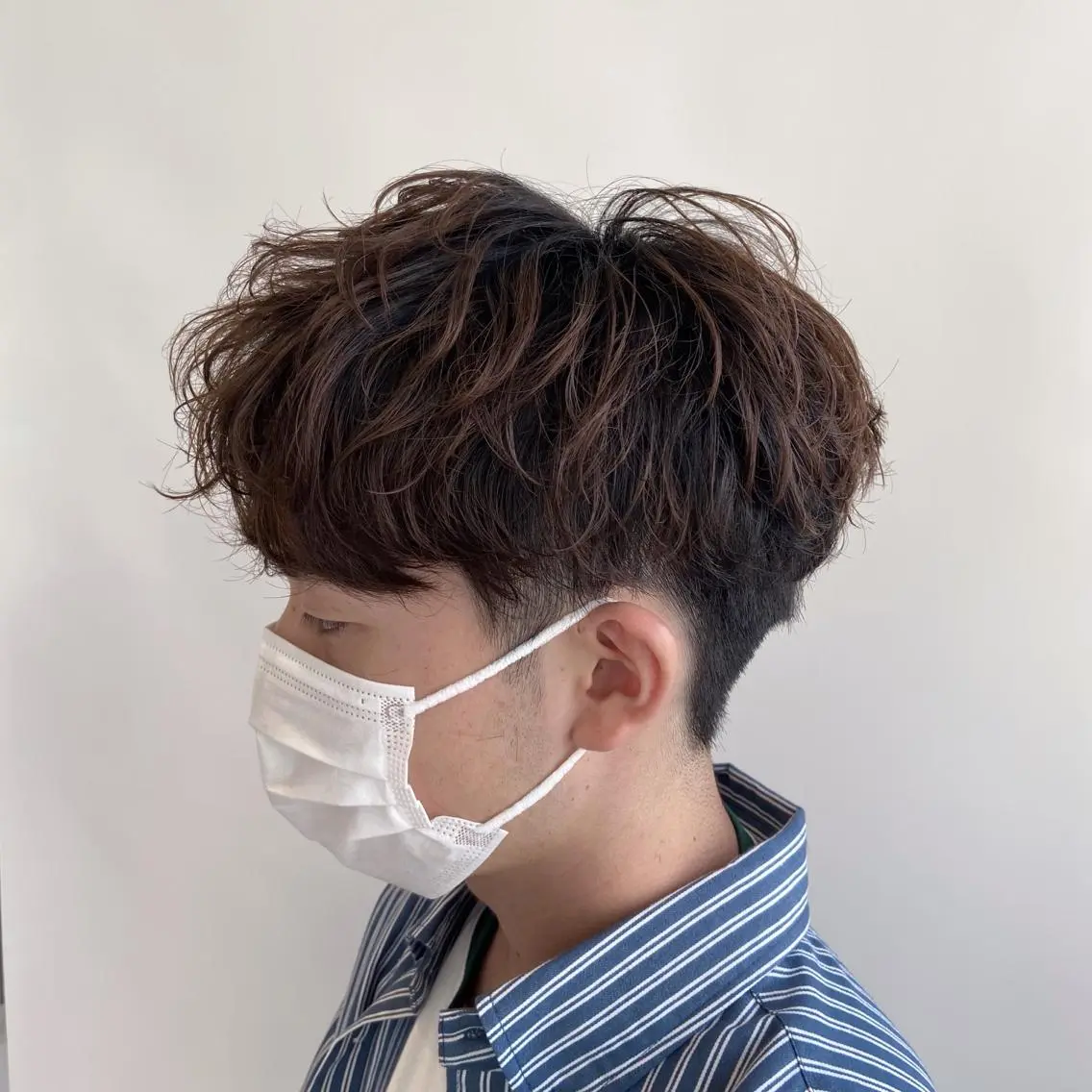 パーマ メンズ メンズパーマ メンズ縮毛矯正 ♠️店長下平隼人のヘアスタイル