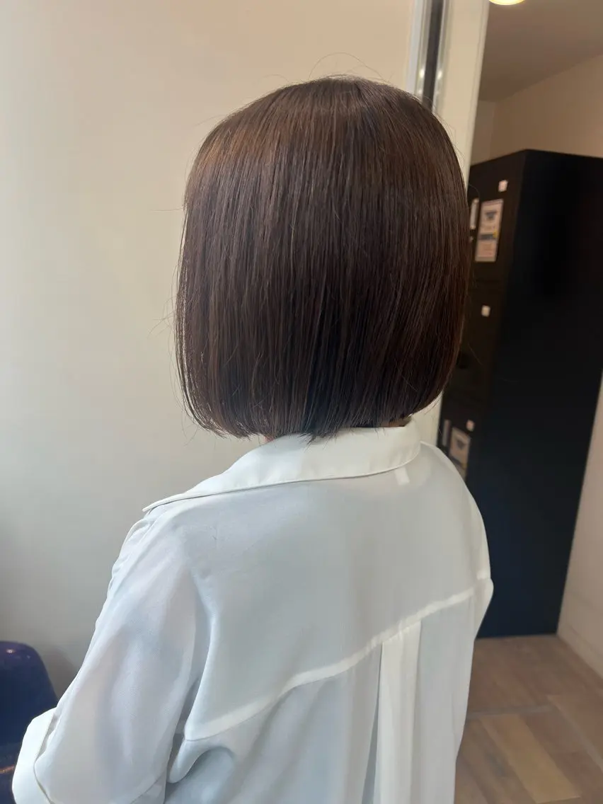 ミディアム ボブ カット yuuna. 🪽のヘアスタイル