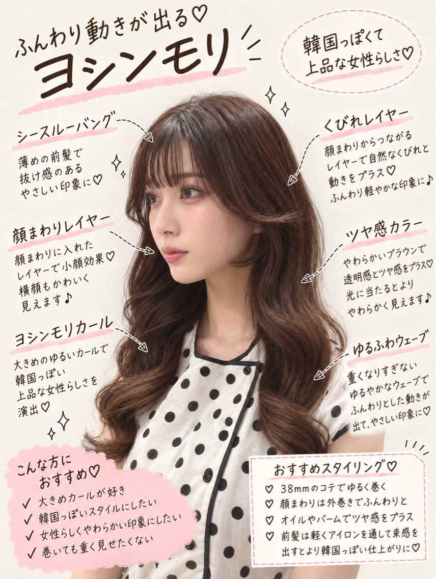 ロング ロングレイヤー くびれヘア 顔まわりレイヤー 顔周りカット ヨシンモリ ヘアセット AOI 🎀のヘアスタイル