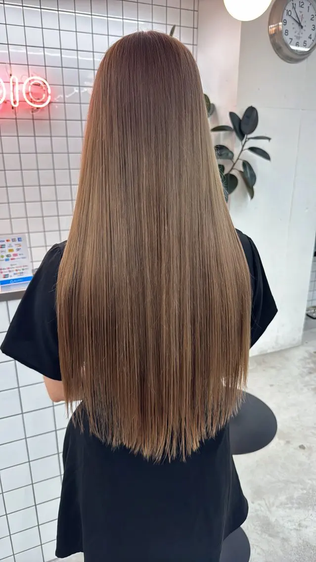 ロング カラー ブリーチ ヘアカラー 🩵しの🩵 JILLSTUDIOのヘアスタイル