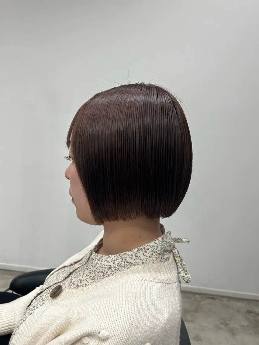 ショート カット ヘアカラー ヴァンキャトル 山口裕真のヘアスタイル