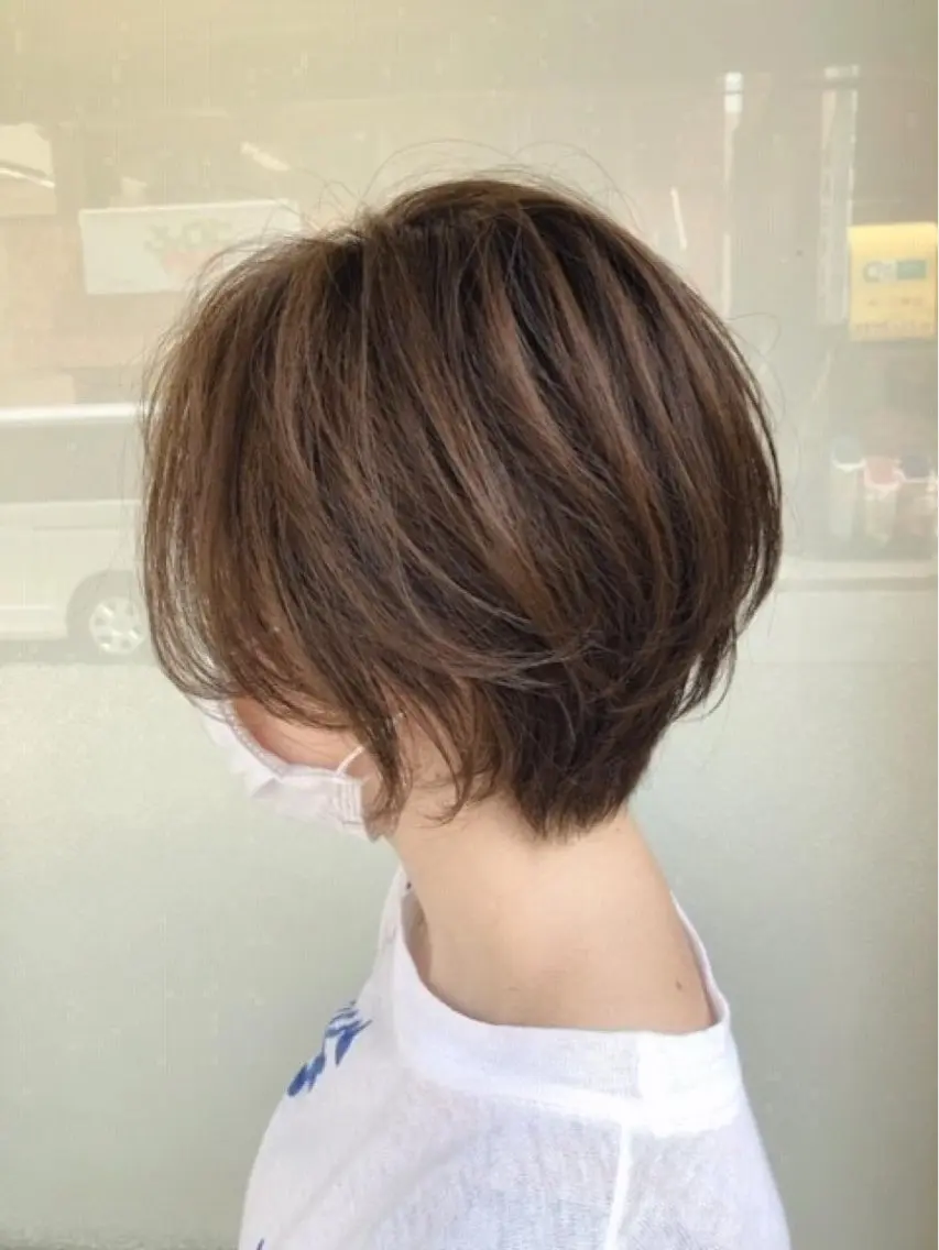 ショート 濱崎 夢叶✂️のヘアスタイル