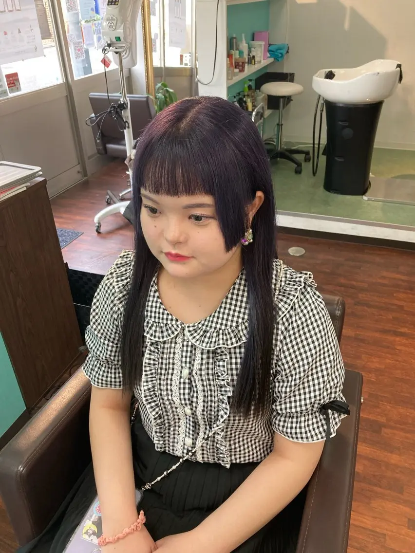 ロング 田牧 みゆきのヘアスタイル