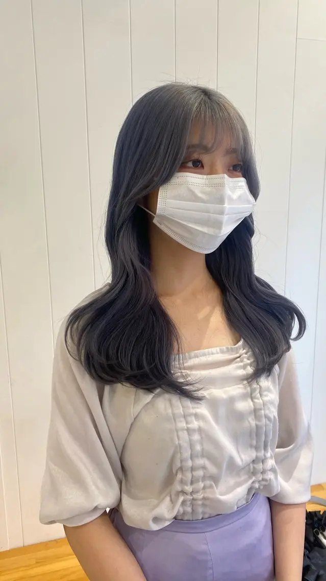 ロング 韓国風ヘア レイヤーカット hair shioのヘアスタイル