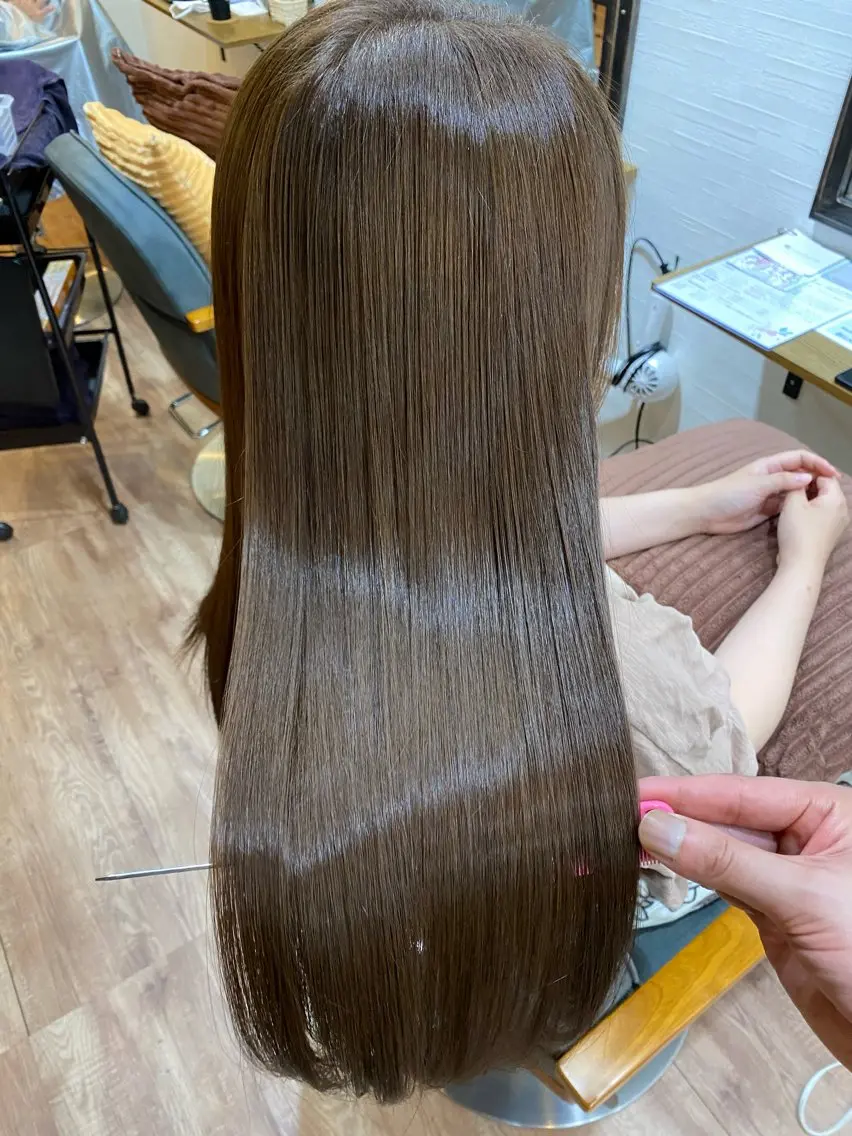 ロング カット トリートメント 野呂 隼人のヘアスタイル