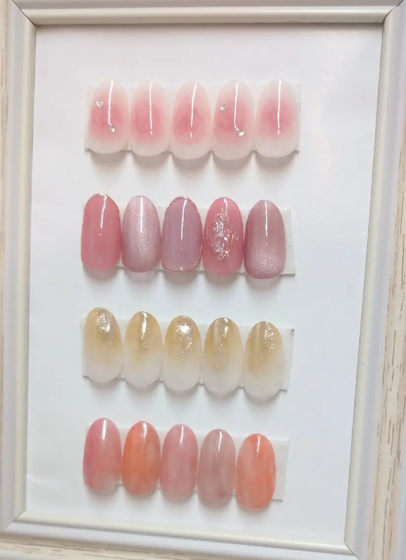 ネイル 春ネイル ハンドネイル 會田 瑠衣のネイルデザイン