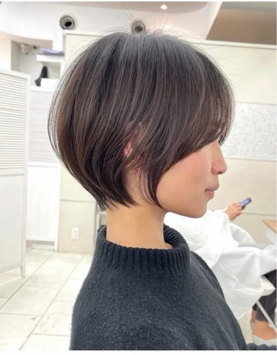 似合わせ🫧✨丸みボブカット＋内部補修トリートメントの写真