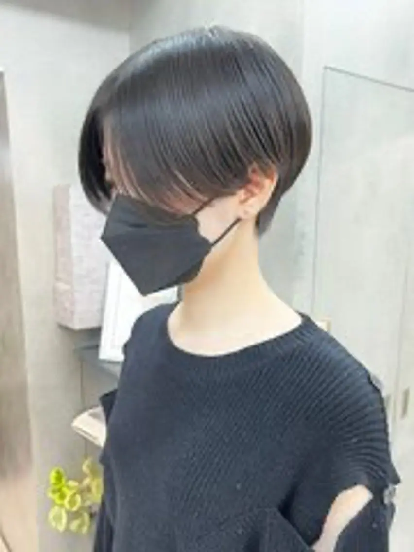 ショート 渋谷美容師 vain はるのヘアスタイル