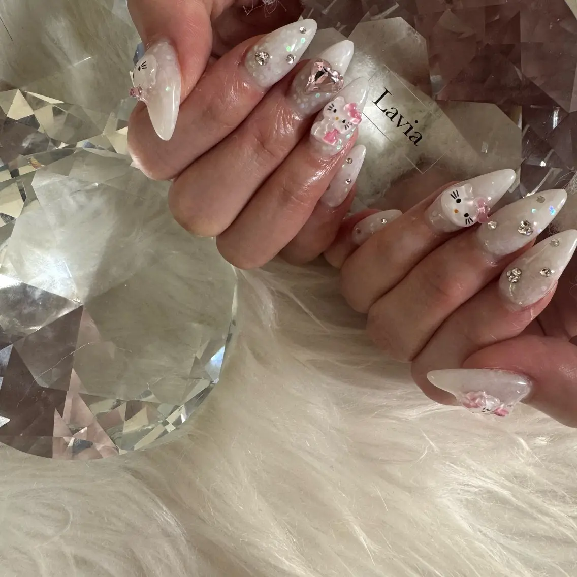 ネイル lavia🖤 ayumiのネイルデザイン