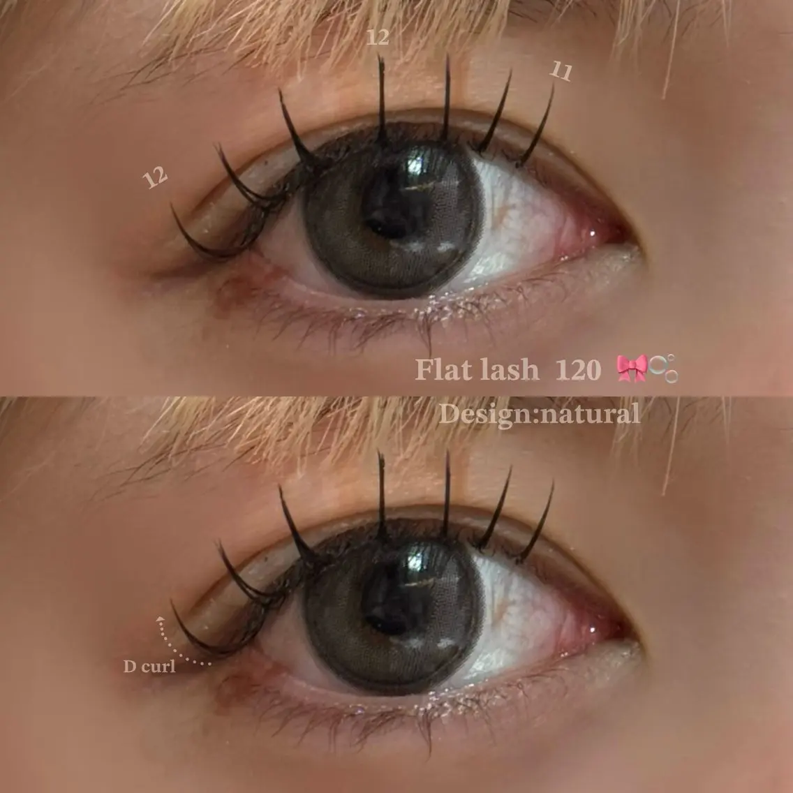 マツエク・マツパ マツエク Miyuu🎀カラー ・束感マツエク👀✨のマツエク・マツパデザイン