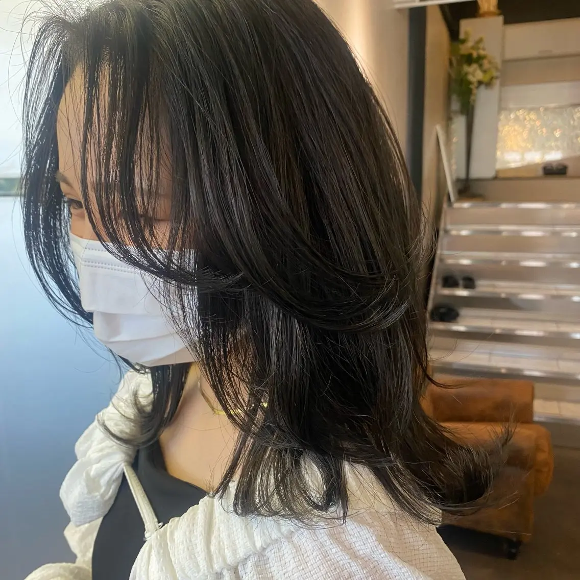 ロング カラー 透明感カラー ダブルカラー ハイライトカラー イルミナカラー インナーカラー カット ヘアカラー トリートメント misa🫧ナチュラ ル縮毛矯正/髪質改善のヘアスタイル