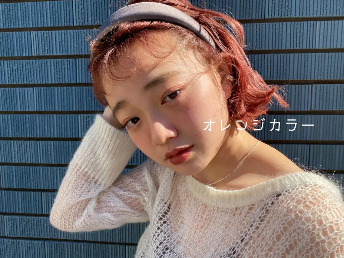 ミディアム ヘアカラー トリートメント CASANE 大橋康智のヘアスタイル