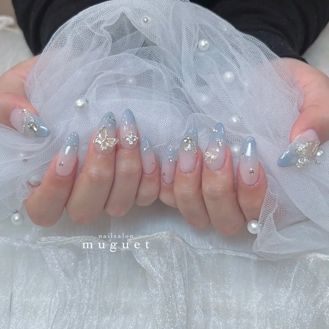 ネイル muguet🎀 chika🫧のネイルデザイン