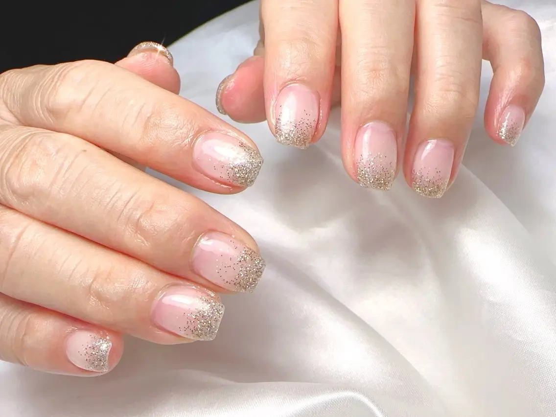 ネイル ハンドネイル Cherie PINKのネイルデザイン