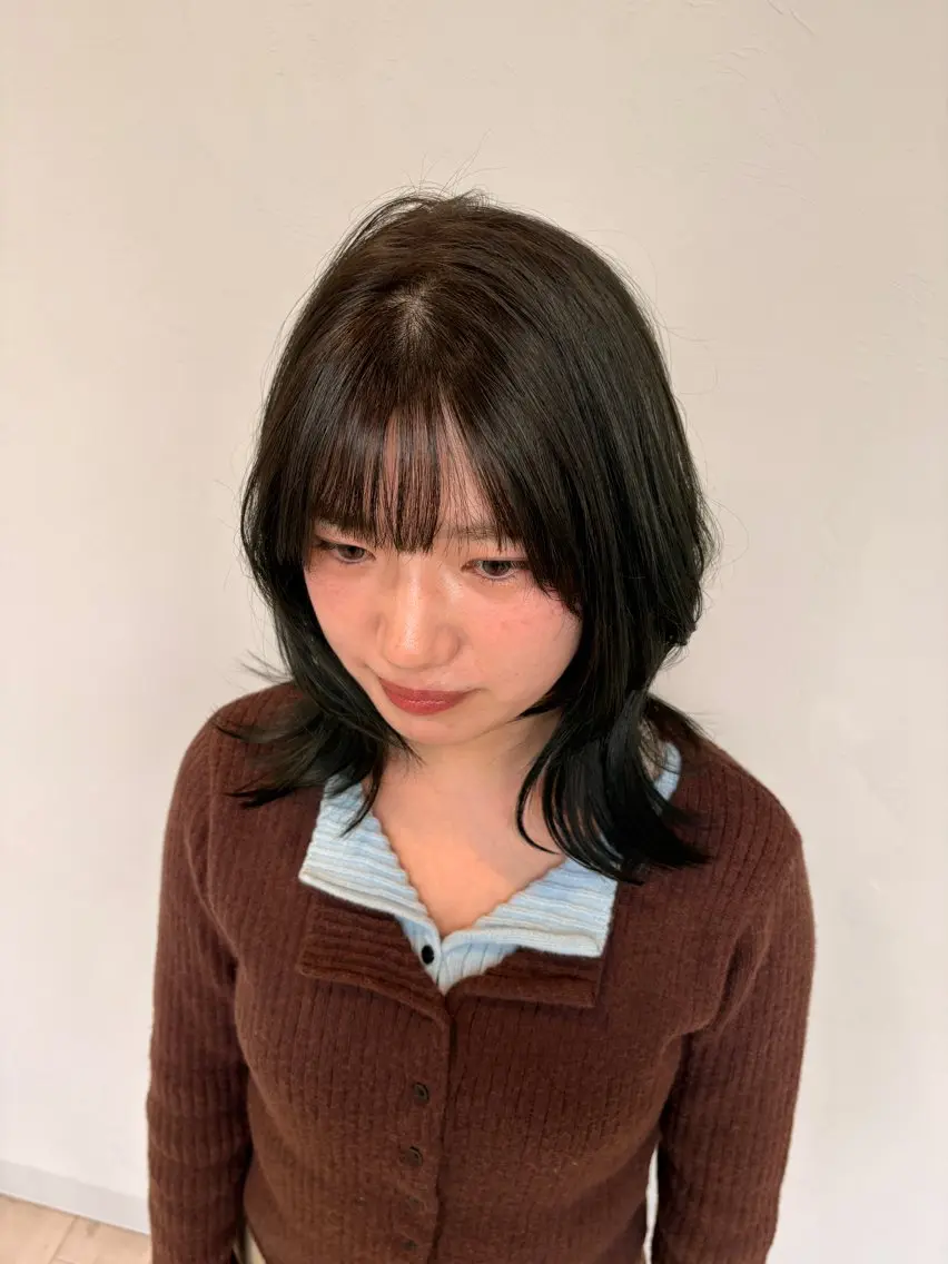 カラー グレージュ オリーブグレージュ オリーブグレー miyu/天神/ ブリーチなし透明感のヘアスタイル