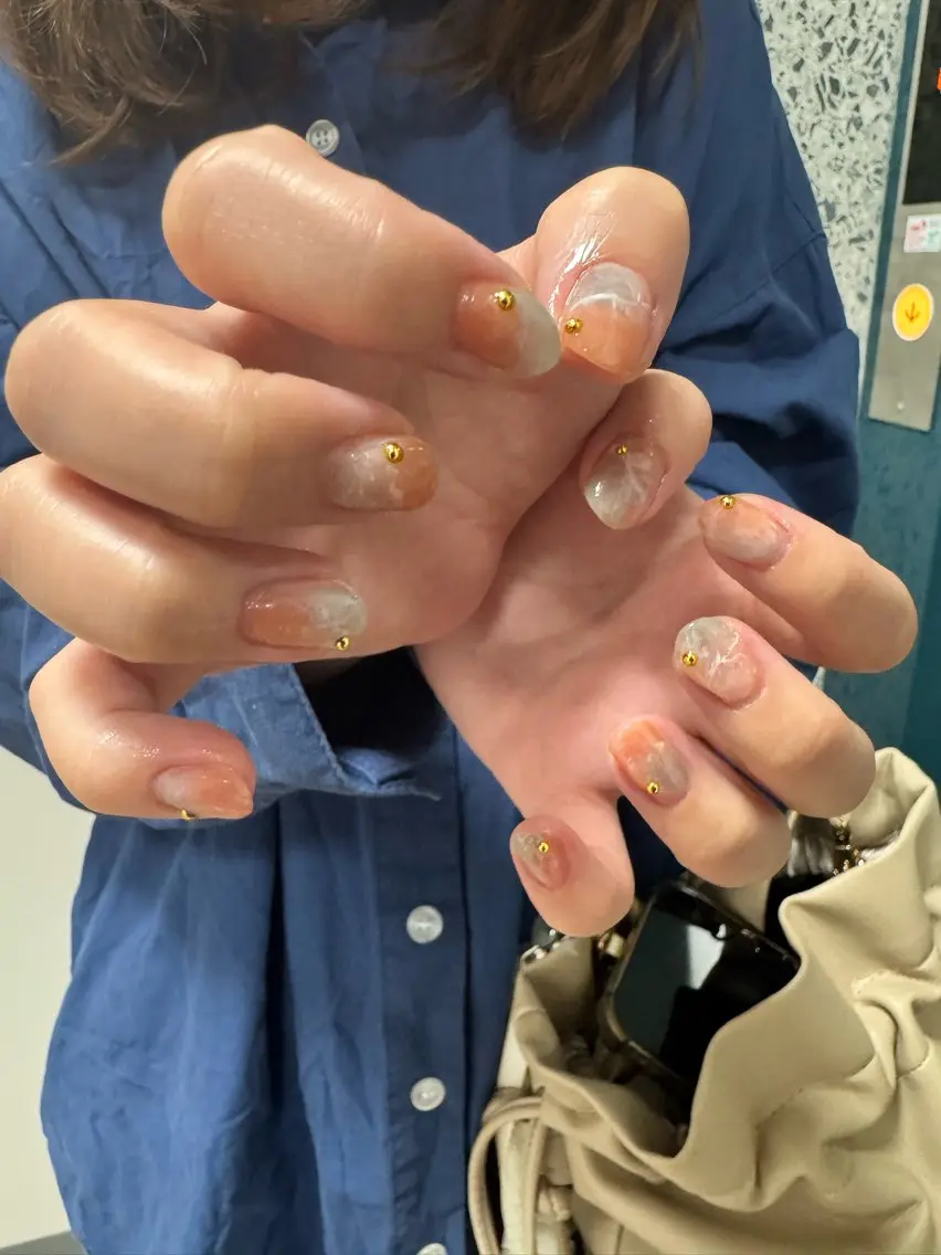 ネイル アートネイル ニュアンスネイル i mitooのネイルデザイン