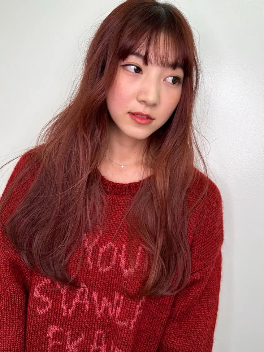 ロング カラー 表参道美容師 ぶんじのヘアスタイル