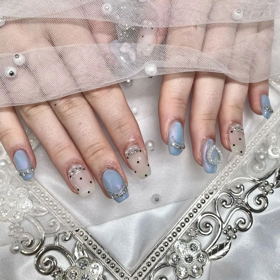 ネイル ハンドネイル Yveil 心斎橋店 hirokoのネイルデザイン