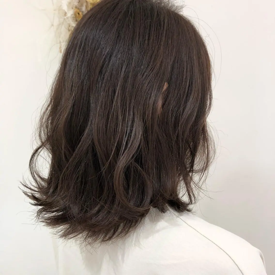ミディアム カラー 【髪質改善】 梅田　聡のヘアスタイル