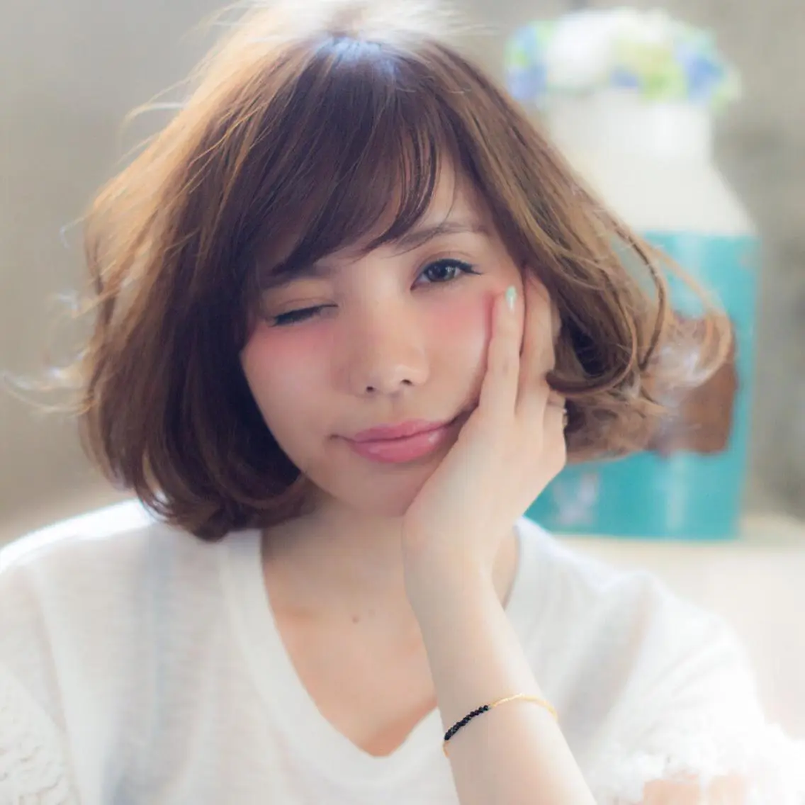 ショート カラー イルミナカラー ボブ カット ヘアカラー トリートメント 酸性縮毛矯正 店長浅野太郎のヘアスタイル
