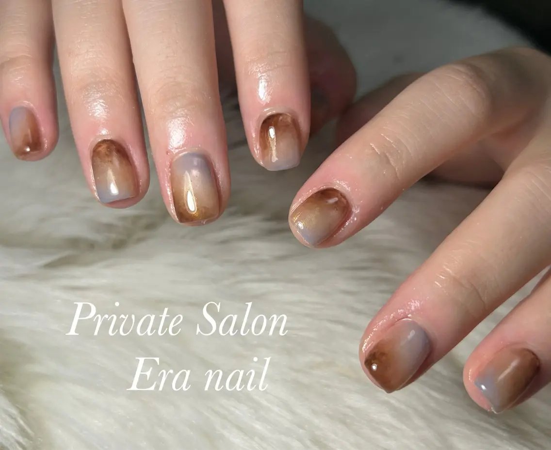 ネイル ニュアンスネイル ハンドネイル Era nailのネイルデザイン