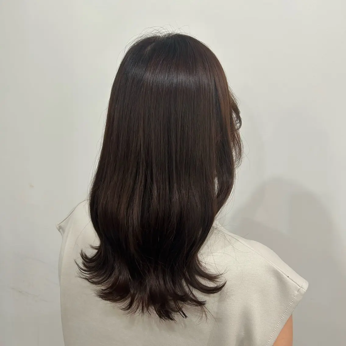 セミロング カラー ヘアアレンジ SHIAN 立川 🍑すずかのヘアスタイル