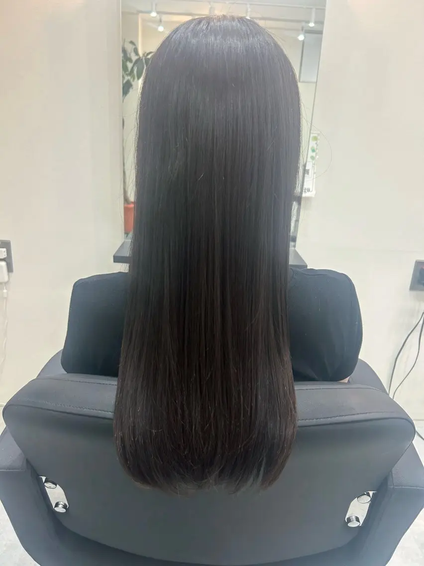 ロング カット トリートメント 技術モデル募集中 🩶村嶋 彩のヘアスタイル