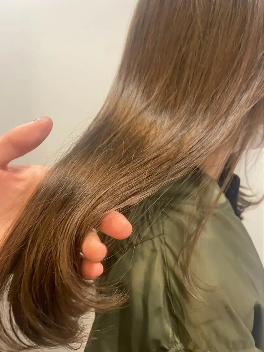 ロング 🌱大森柚紀🐇 うる艶髪🫧のヘアスタイル