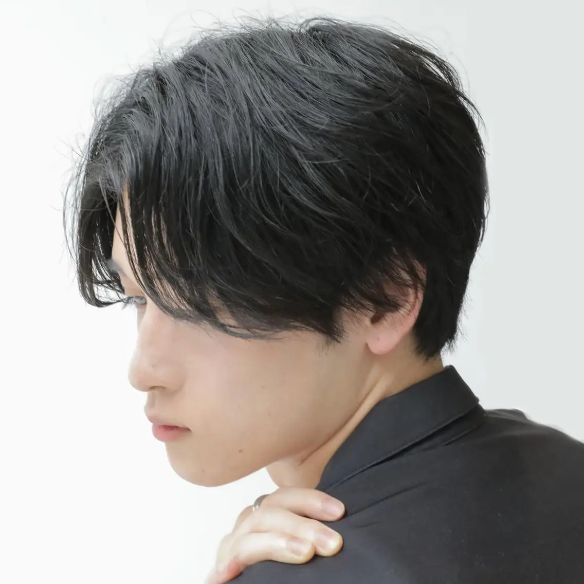 ショート パーマ メンズ カット パーマ Mens salon ANDYのヘアスタイル