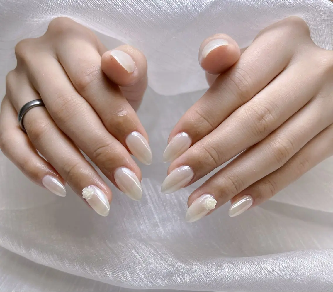 カラー ハンドネイル LuCie Nailのネイルデザイン